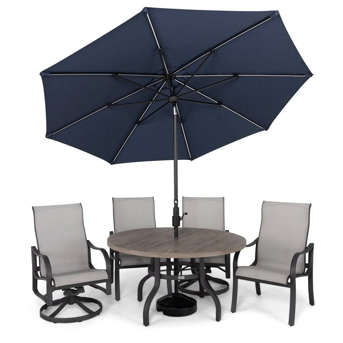 5 Piece Graphite Coastline Dining Group