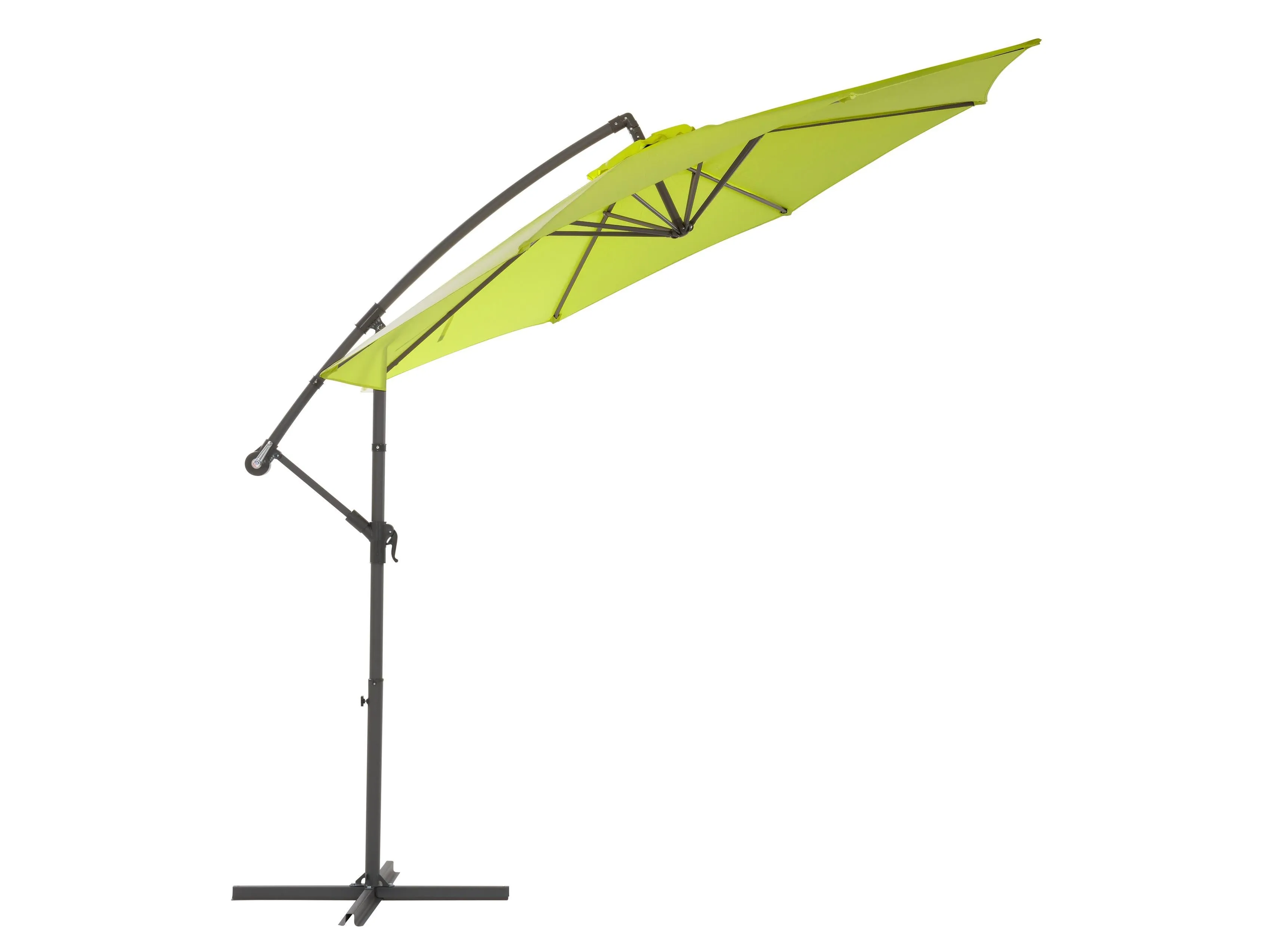 9.5ft Tilting Offset Patio Umbrella - Lime Green