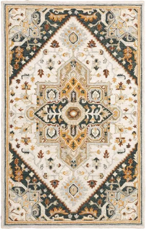 Alfresco 28407 Ivory/Charcoal Rug