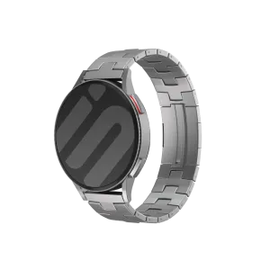 Amazfit GTR 2 Titanium Grain Strap (Flat Clasp) (Silver)