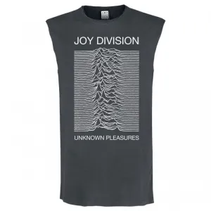 Amplified Mens Unknown Pleasures Joy Division Tank Top