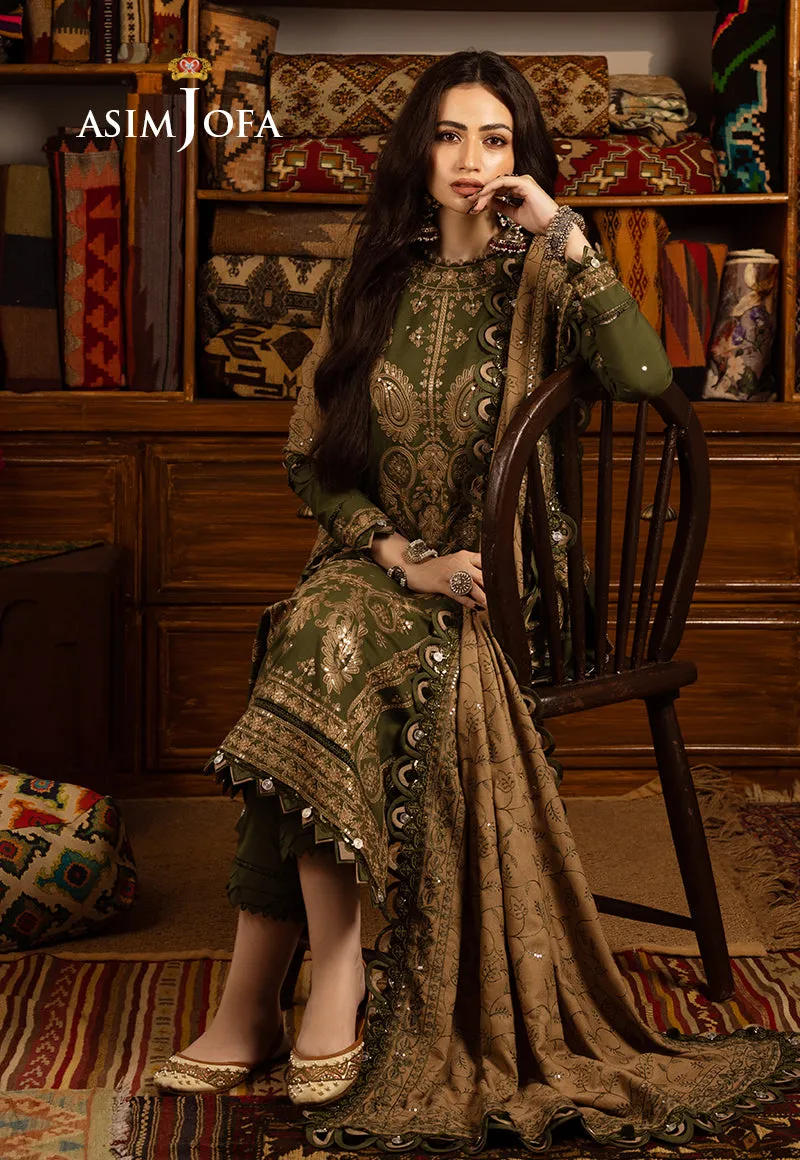 Asim Jofa Kashmiri Taanka Winter Collection – AJKT-07