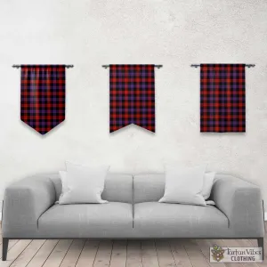 Broun Modern Tartan Gonfalon, Tartan Banner