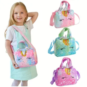 Colorful Unicorn Shoulder Bag Perfect Gift for Girls