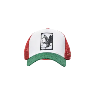 Cuadra Men's Mexico Embroidery Eagle Patch Cap