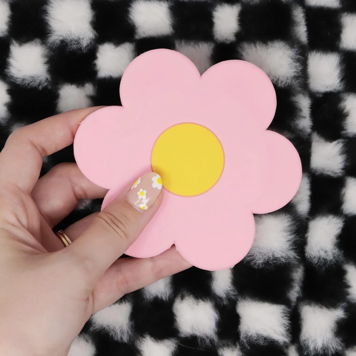 Flower Pocket Mirror