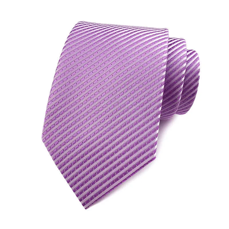 Men's Solid Color Discreet Twill Work Necktie