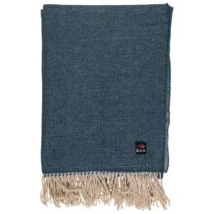 Merino Honeycomb Throw (Petrol)