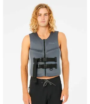 Ripcurl Mens Omega Life Vest (2024) - Charcoal