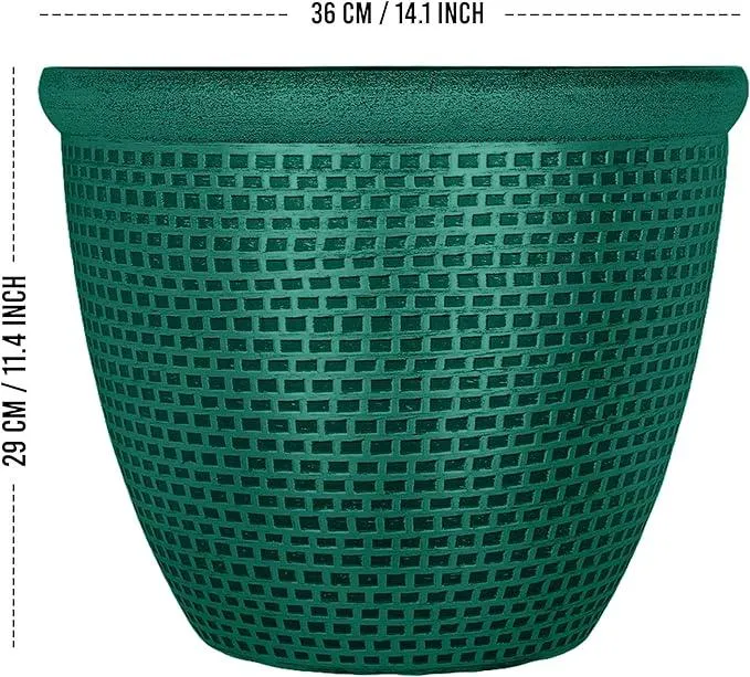 SG Traders ™ Cromarty Plant Pot 30, 36, 40m (pack of 2)