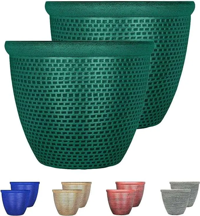 SG Traders ™ Cromarty Plant Pot 30, 36, 40m (pack of 2)