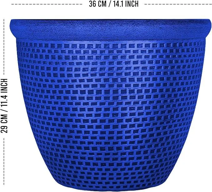 SG Traders ™ Cromarty Plant Pot 30, 36, 40m (pack of 2)