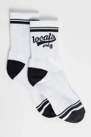 That Friday Feeling Locals Only Crew Socks - ASSORTED