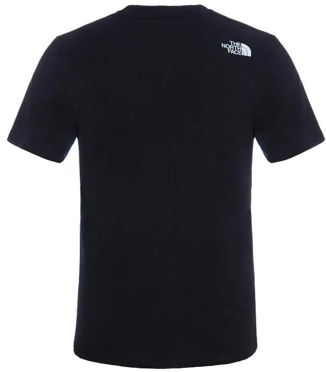 The North Face Mens Simple Dome T Shirt Black White