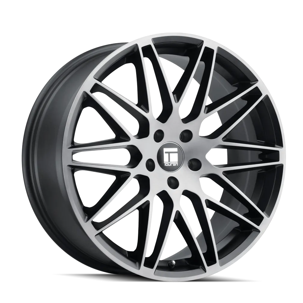 TOUREN 3275 | BRUSHED MATTE BLACK W/DARK TINT | 5x112 | 19x8.5 | 40mm