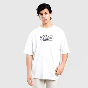 United Oversized Tee (White)